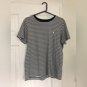 Ralph Lauren Striped Navy T-shirt